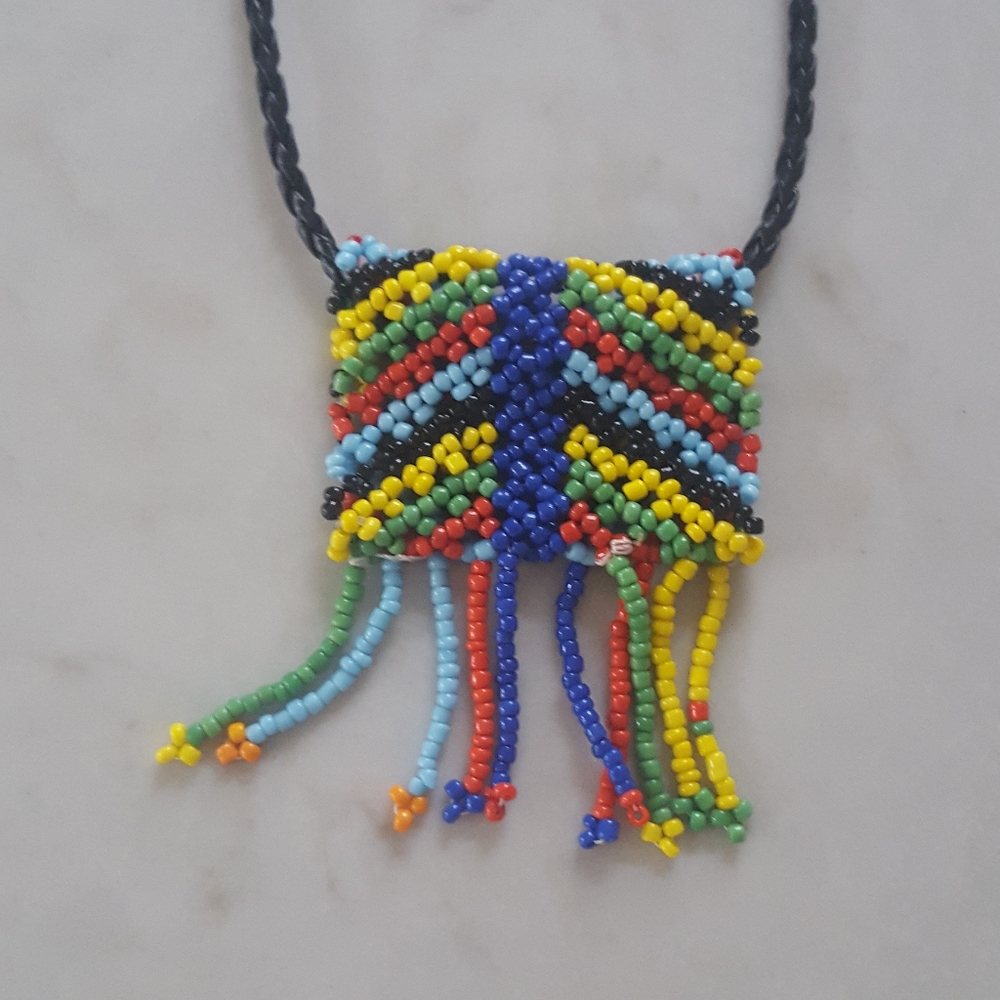 SOLD ON DEPOP Handmade Beaded Necklace